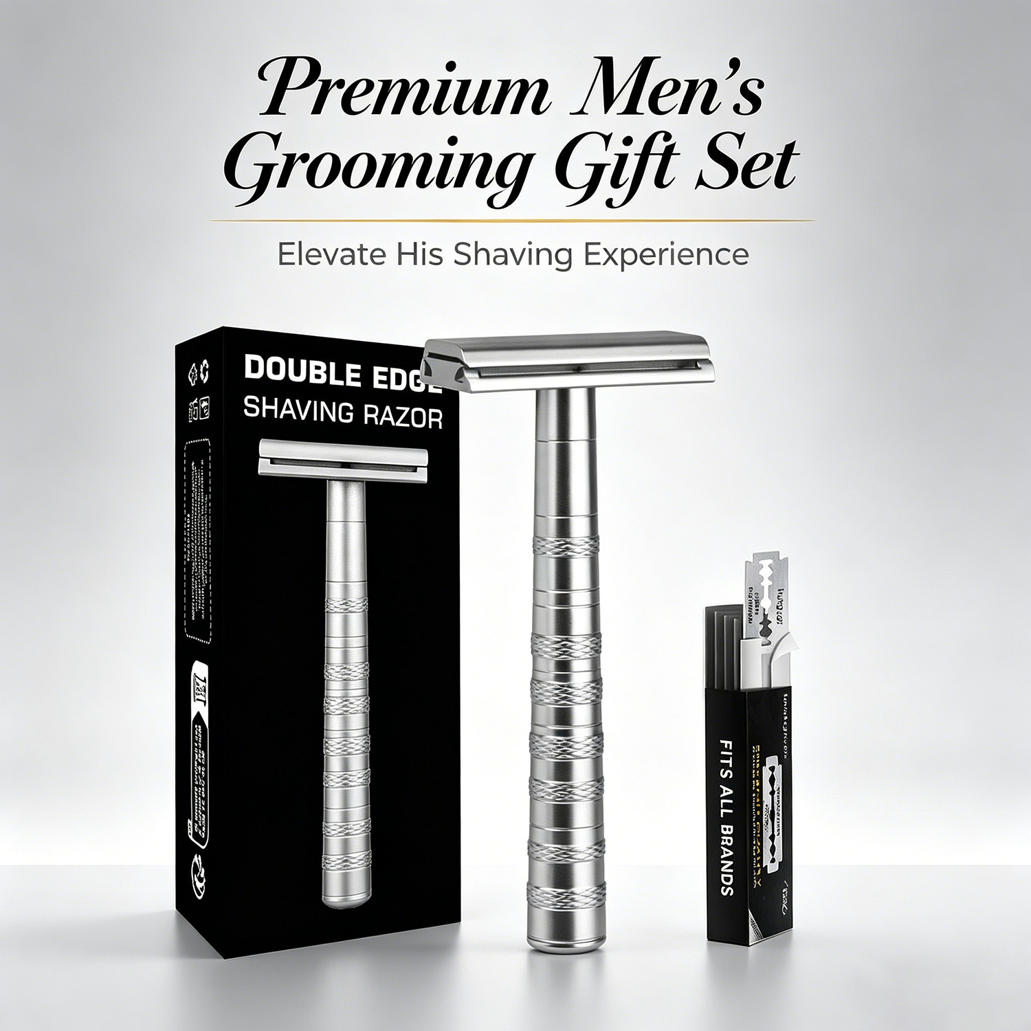 Safety Razor Handle - Безопасная бритва с двойным лезвием и