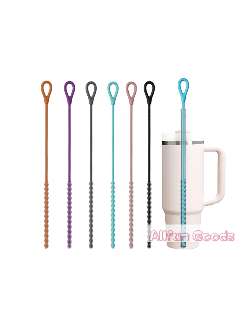 Reusable Straw - [TG835] Силиконовые щетки для соломинок 9