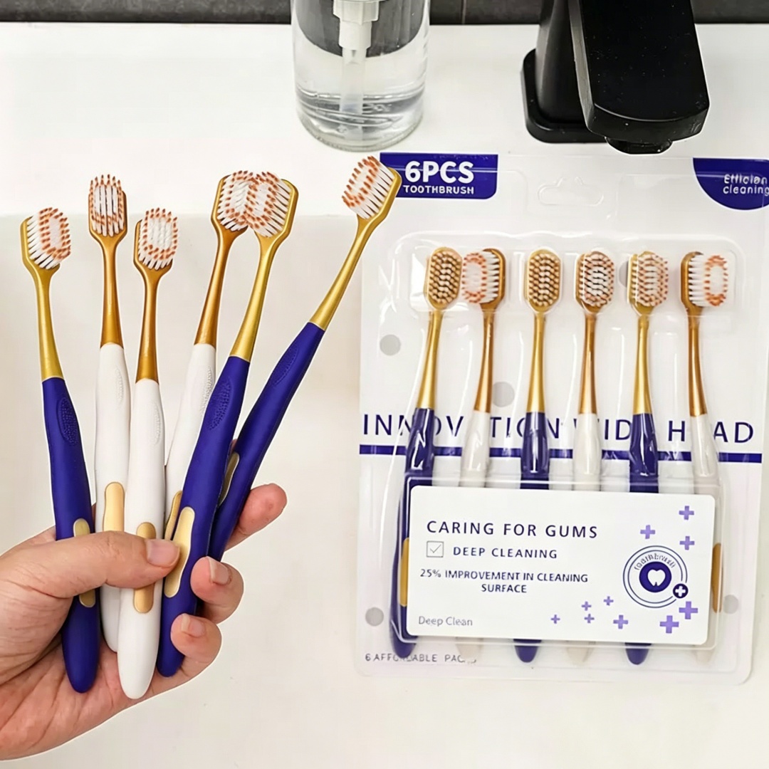 Bamboo Toothbrush - Высококачественные зубные щетки с широкой головкой