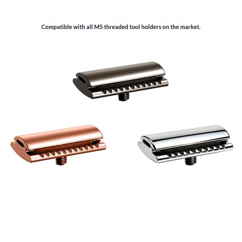 Safety Razor Handle - Матовая черная однолезвийная безопасная бритва с