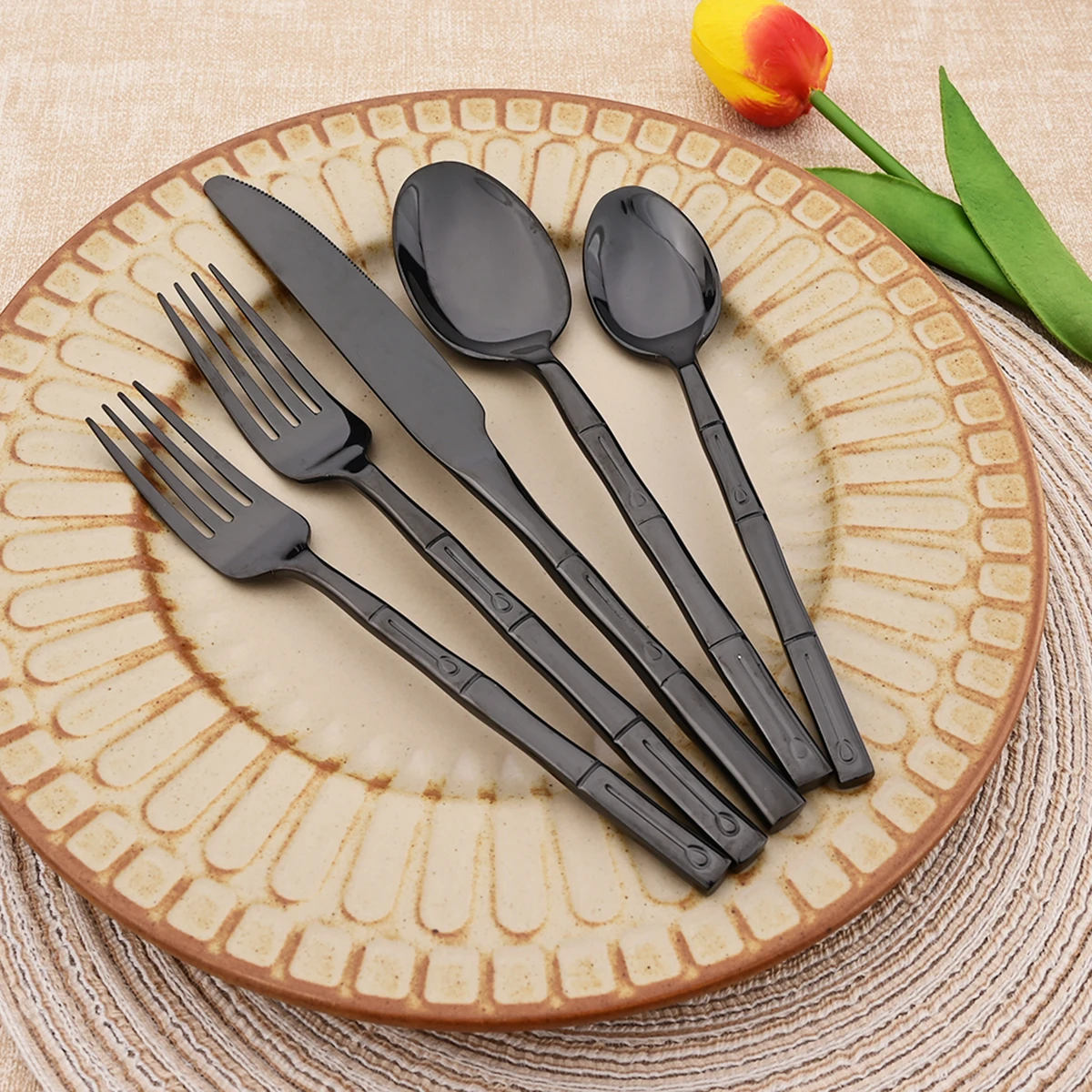 Набор столовых приборов из 5 п – обзор и цена Bamboo Cutlery
