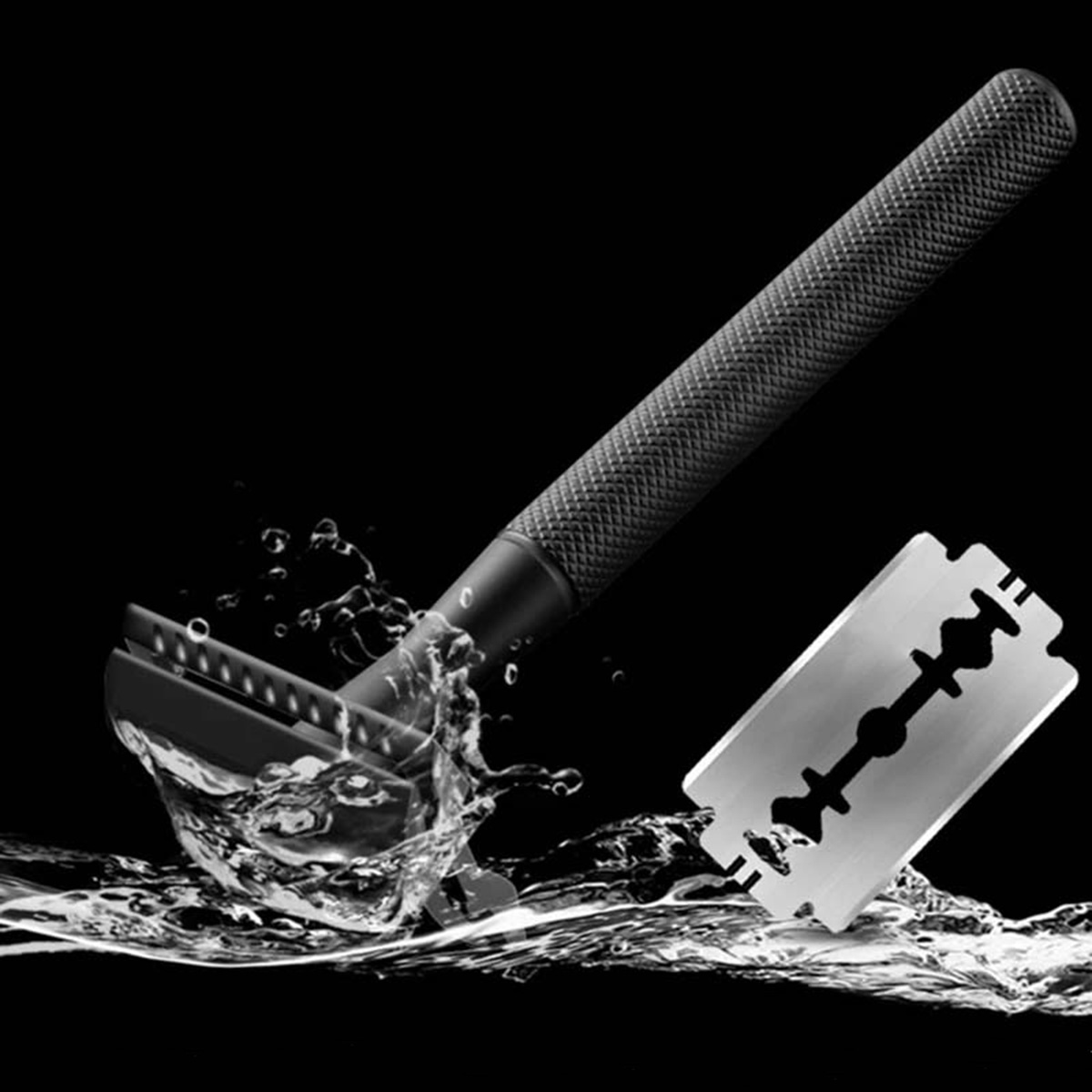 Черная безопасная бритва с утя – обзор и цена Safety Razor Handle
