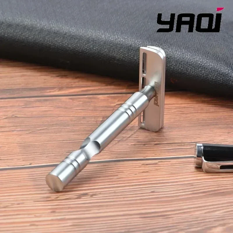 Матовая безопасная бритва YAQI – обзор и цена Safety Razor Handle