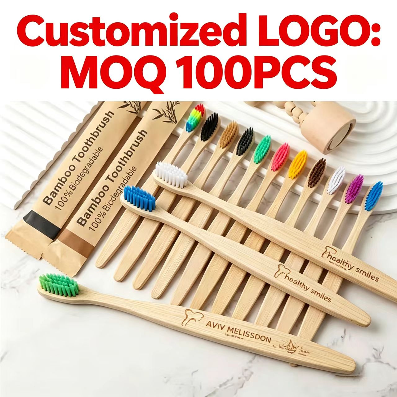 Бамбуковые зубные щетки, 100 ш – обзор и цена Bamboo Toothbrush