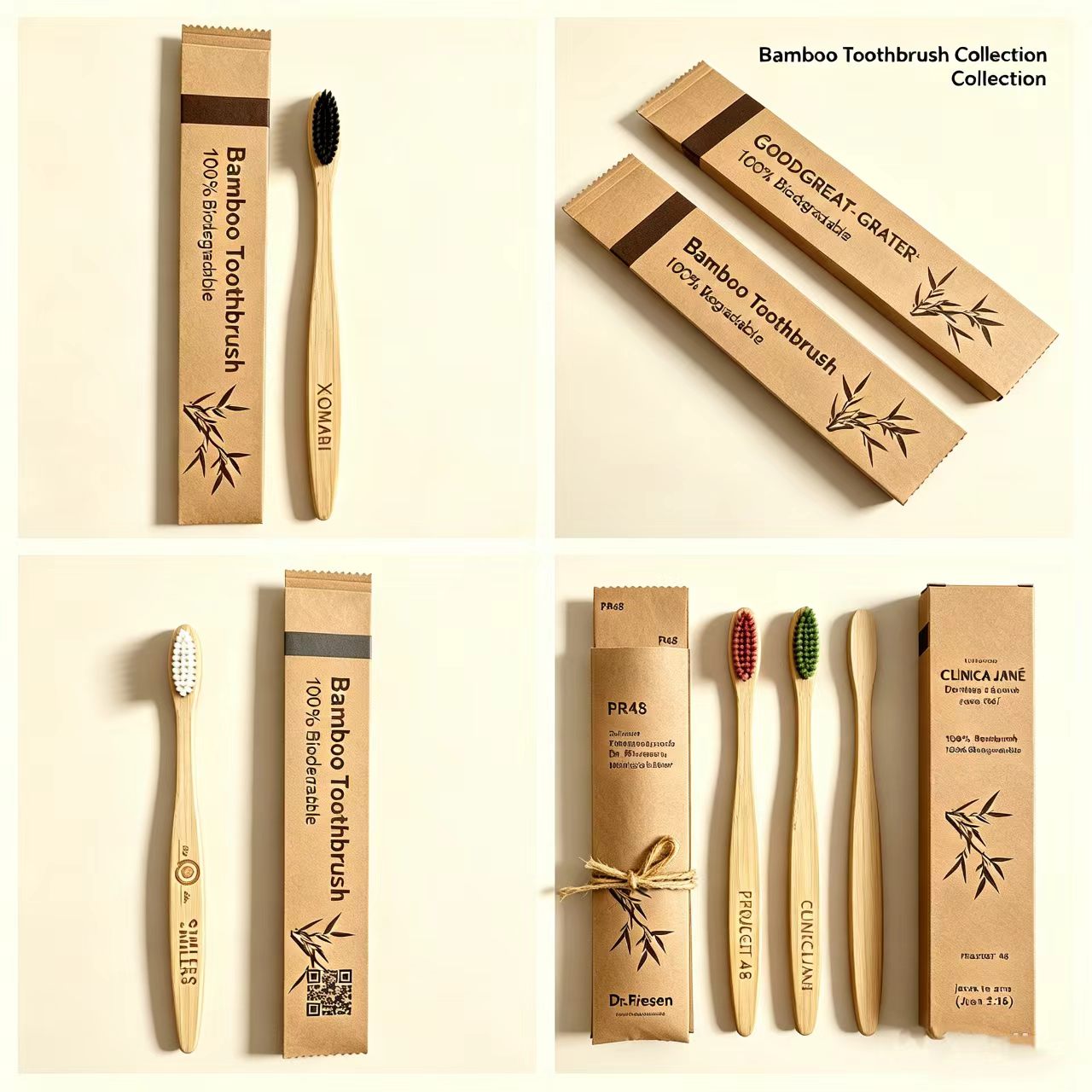 Бамбуковые зубные щетки, 100 ш – обзор и цена Bamboo Toothbrush