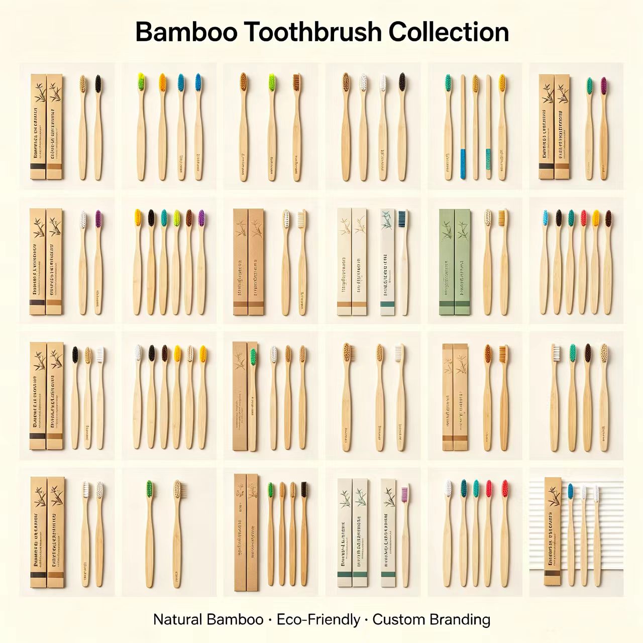 Бамбуковые зубные щетки, 100 ш – обзор и цена Bamboo Toothbrush