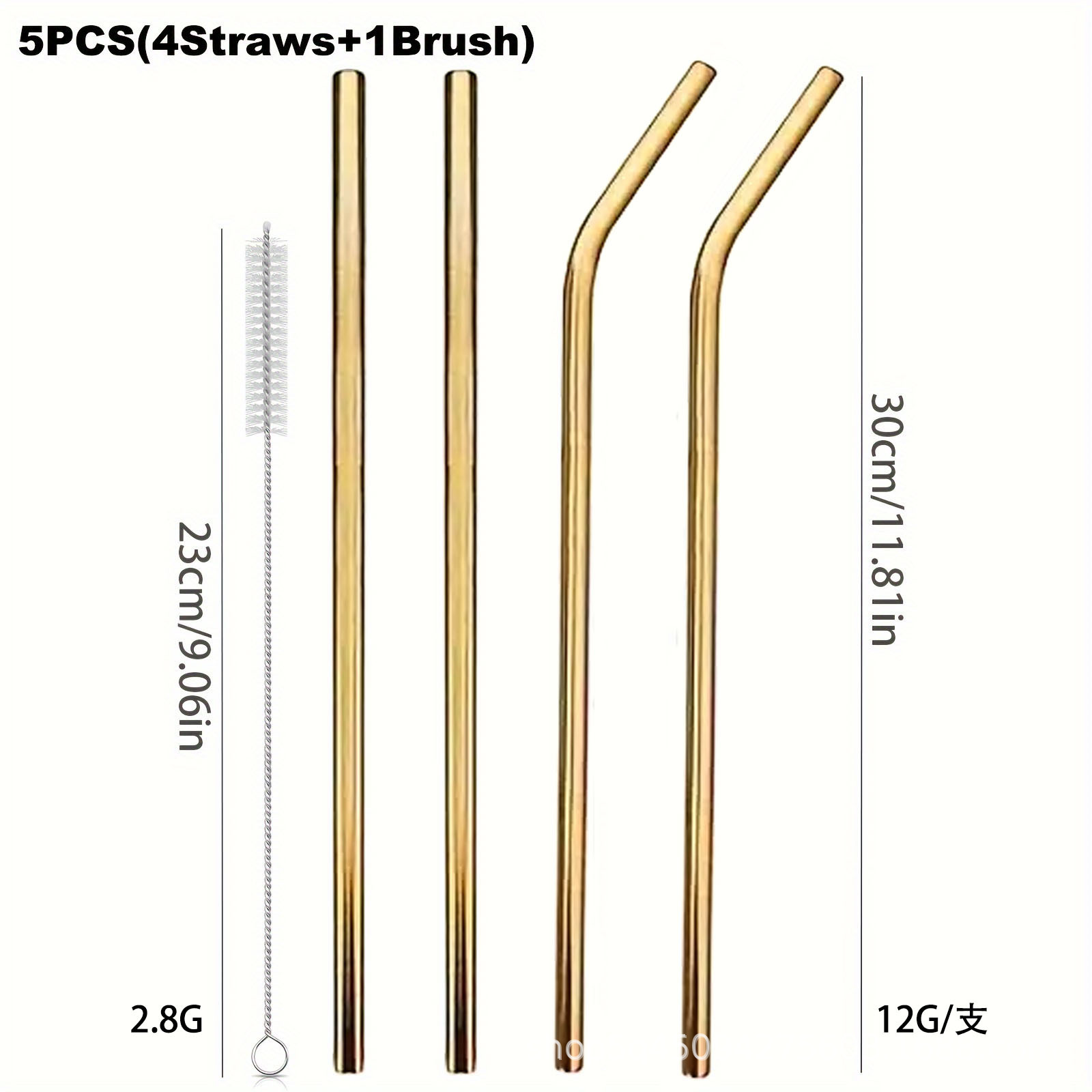Соломинки 30 см, многоразовые  – обзор и цена Reusable Straw