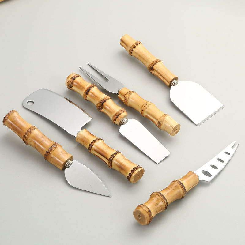 Набор ножей для бамбукового сы – обзор и цена Bamboo Cutlery