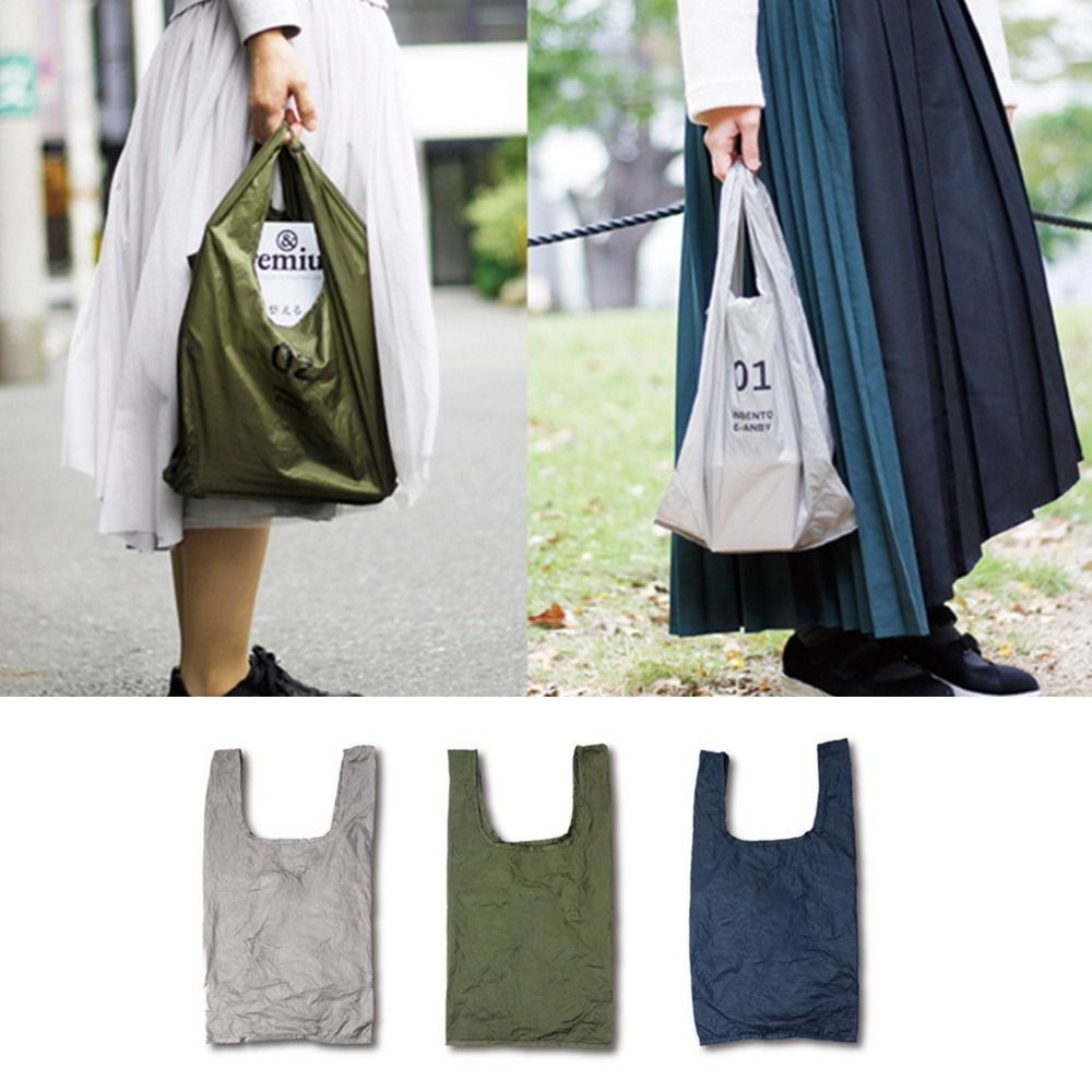 Портативная складная сумка для – обзор и цена Reusable Bag