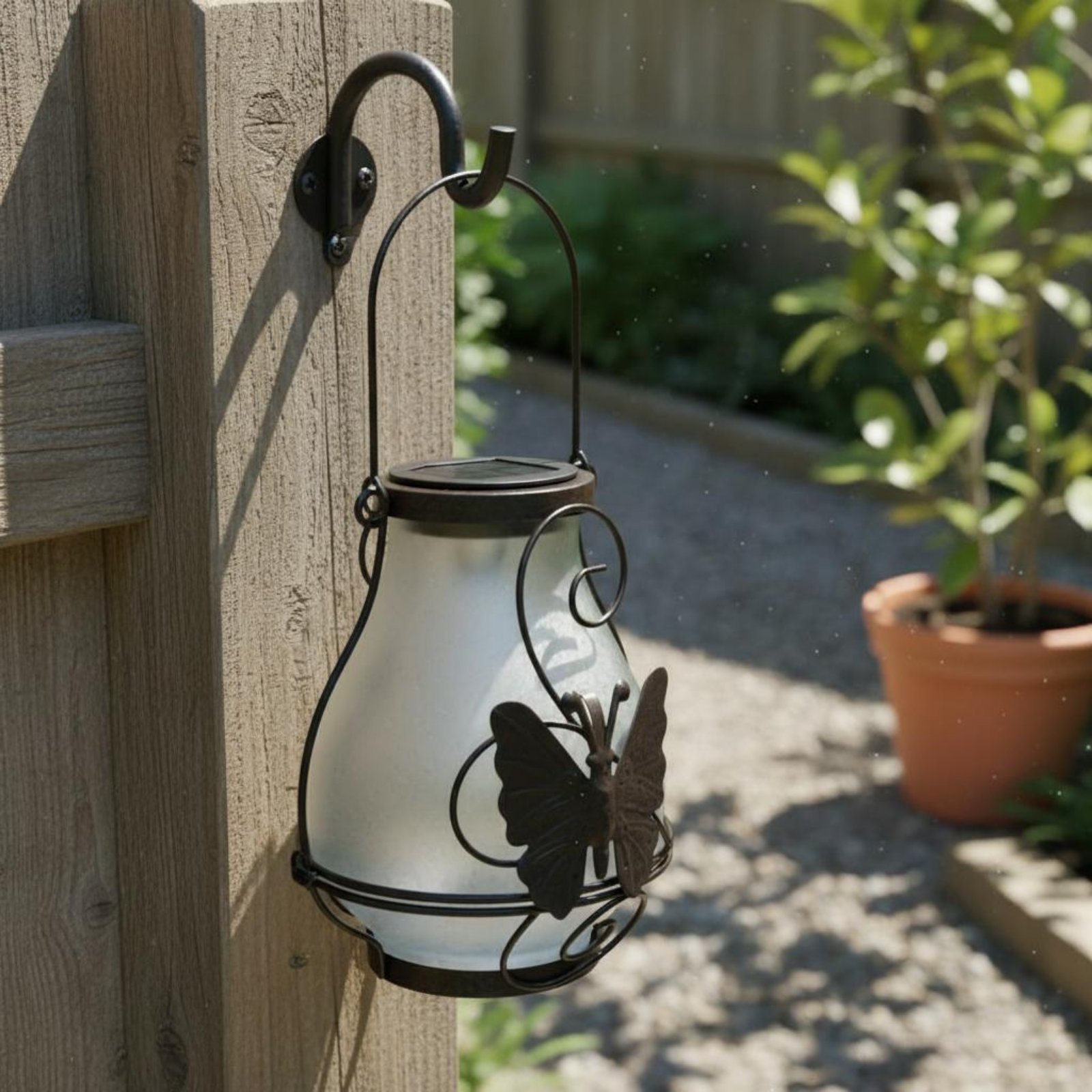 Солнечный фонарь-бабочка, водо – обзор и цена Solar Garden Light