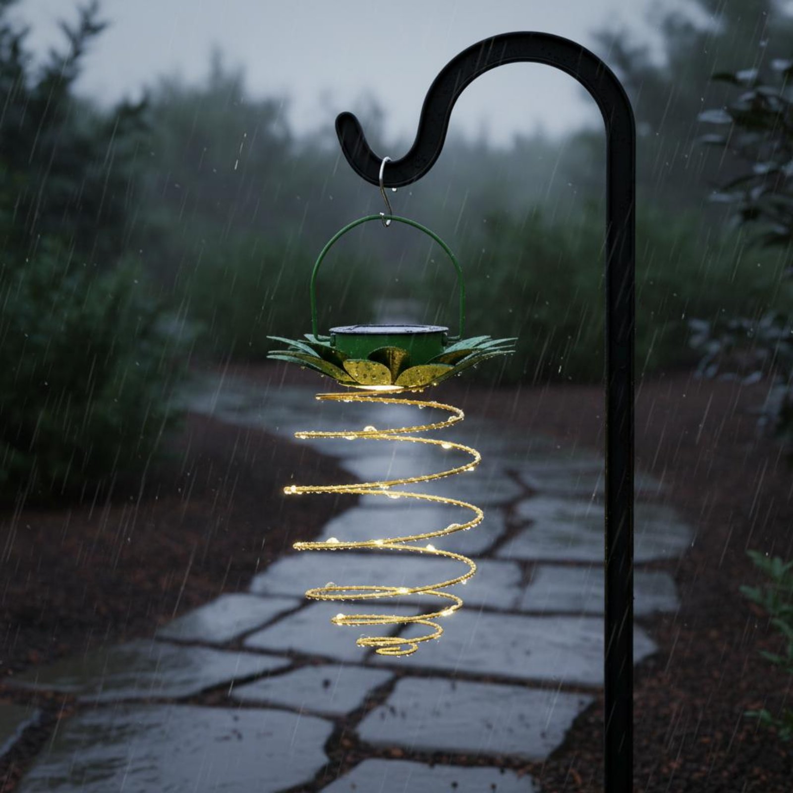 2 штуки солнечных ламп в форме – обзор и цена Solar Garden Light