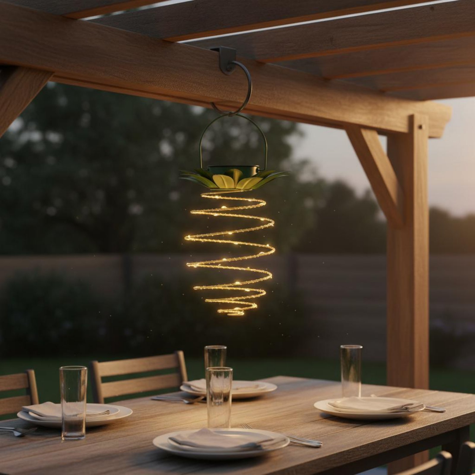 2 штуки солнечных ламп в форме – обзор и цена Solar Garden Light