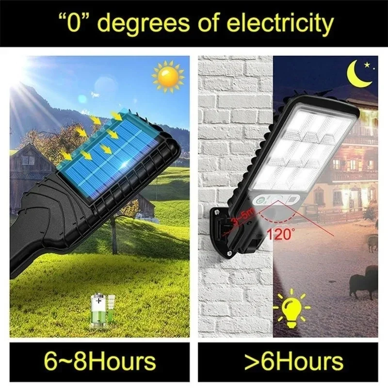 Мощный светодиодный солнечный  – обзор и цена Solar Garden Light