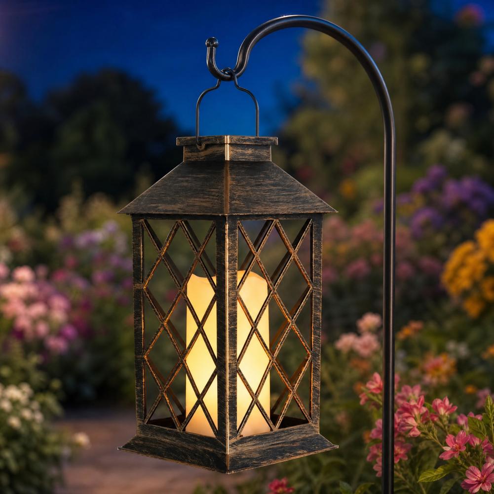 Ретро-фонарь на солнечных бата – обзор и цена Solar Garden Light