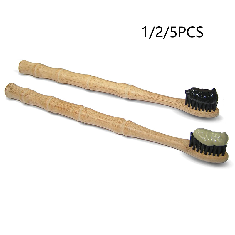 1/2/5 шт., Натуральные Искусст – обзор и цена Bamboo Toothbrush