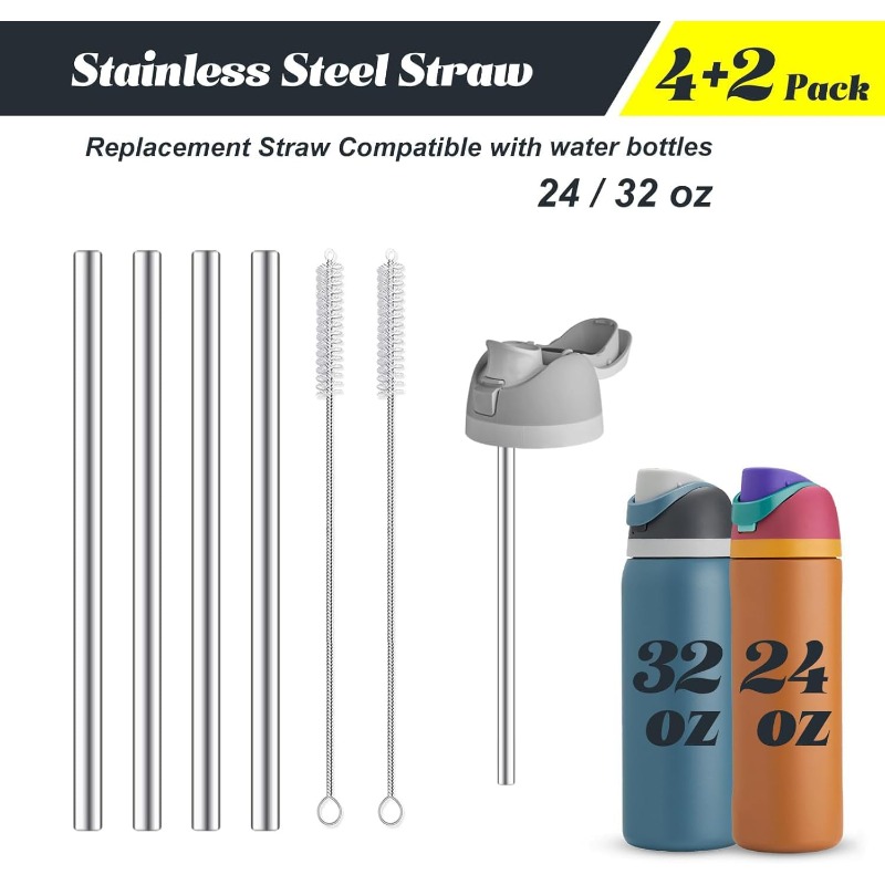 Металлические сменные трубочки – обзор и цена Reusable Straw