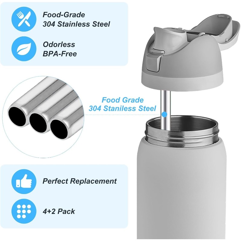 Металлические сменные трубочки – обзор и цена Reusable Straw