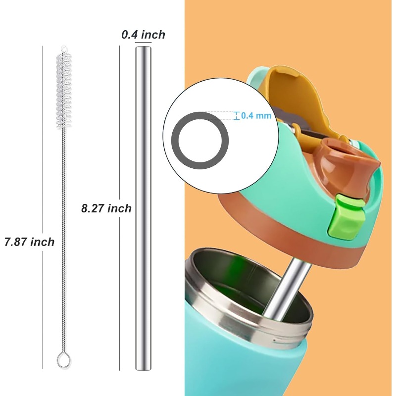 Металлические сменные трубочки – обзор и цена Reusable Straw