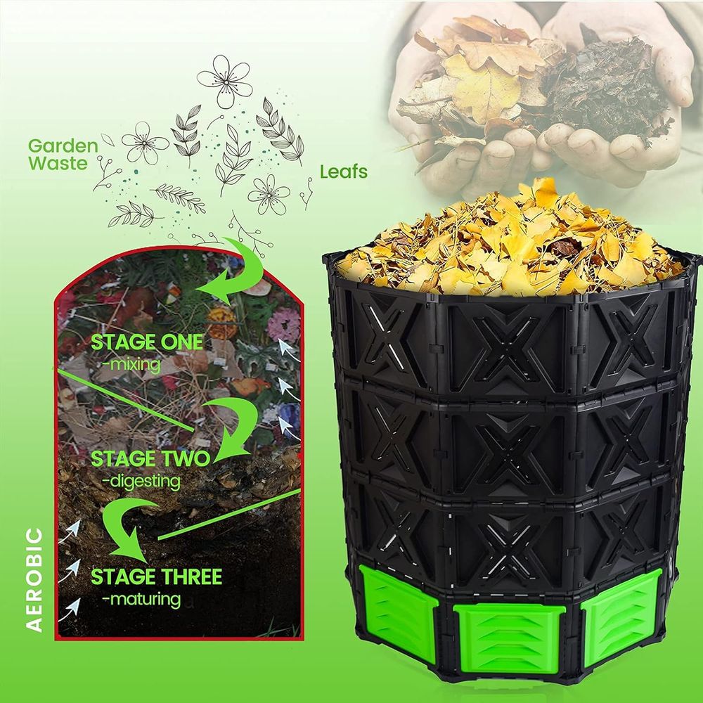 Большой контейнер для компоста – обзор и цена Compost Bin