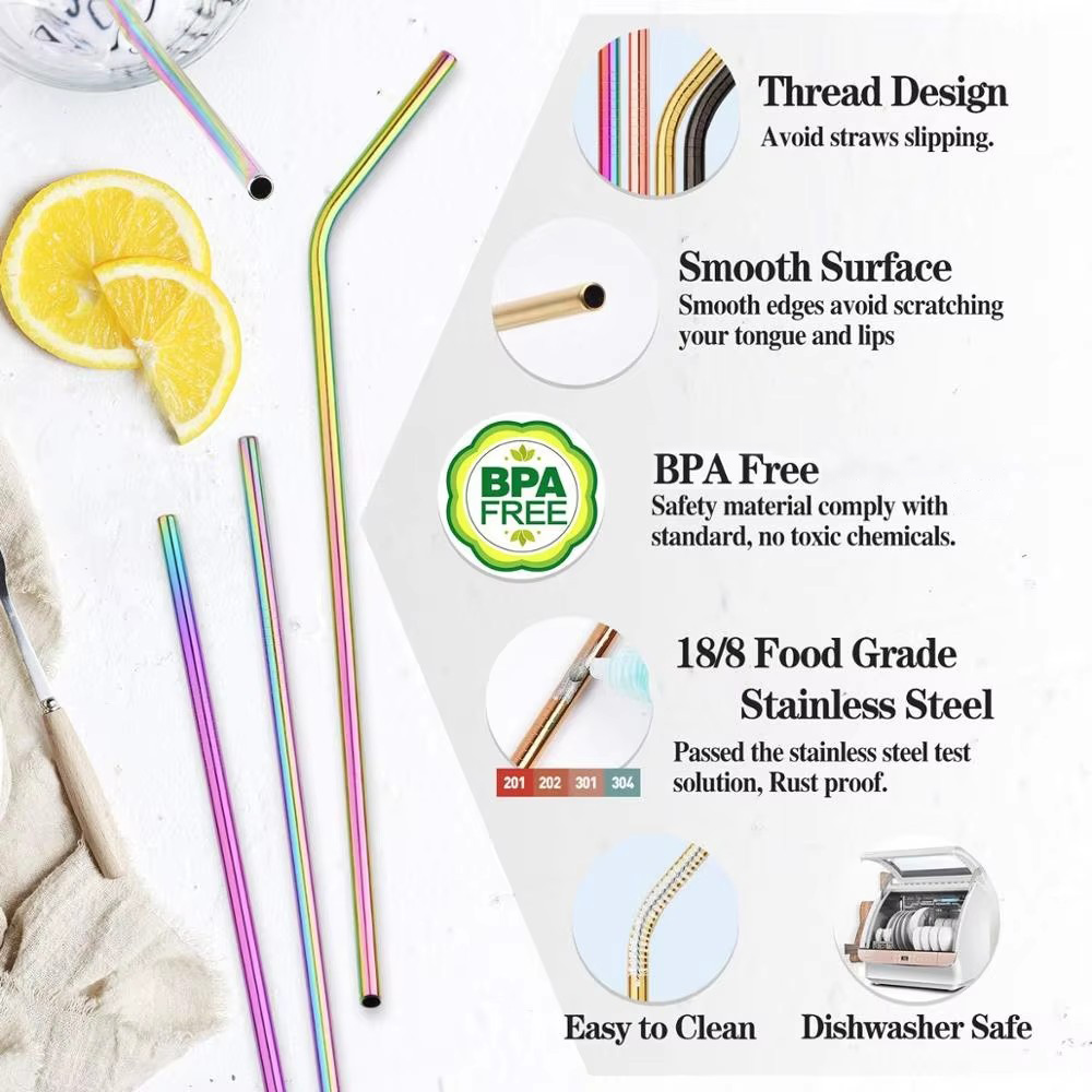 UPORS Многоразовая соломинка д – обзор и цена Reusable Straw