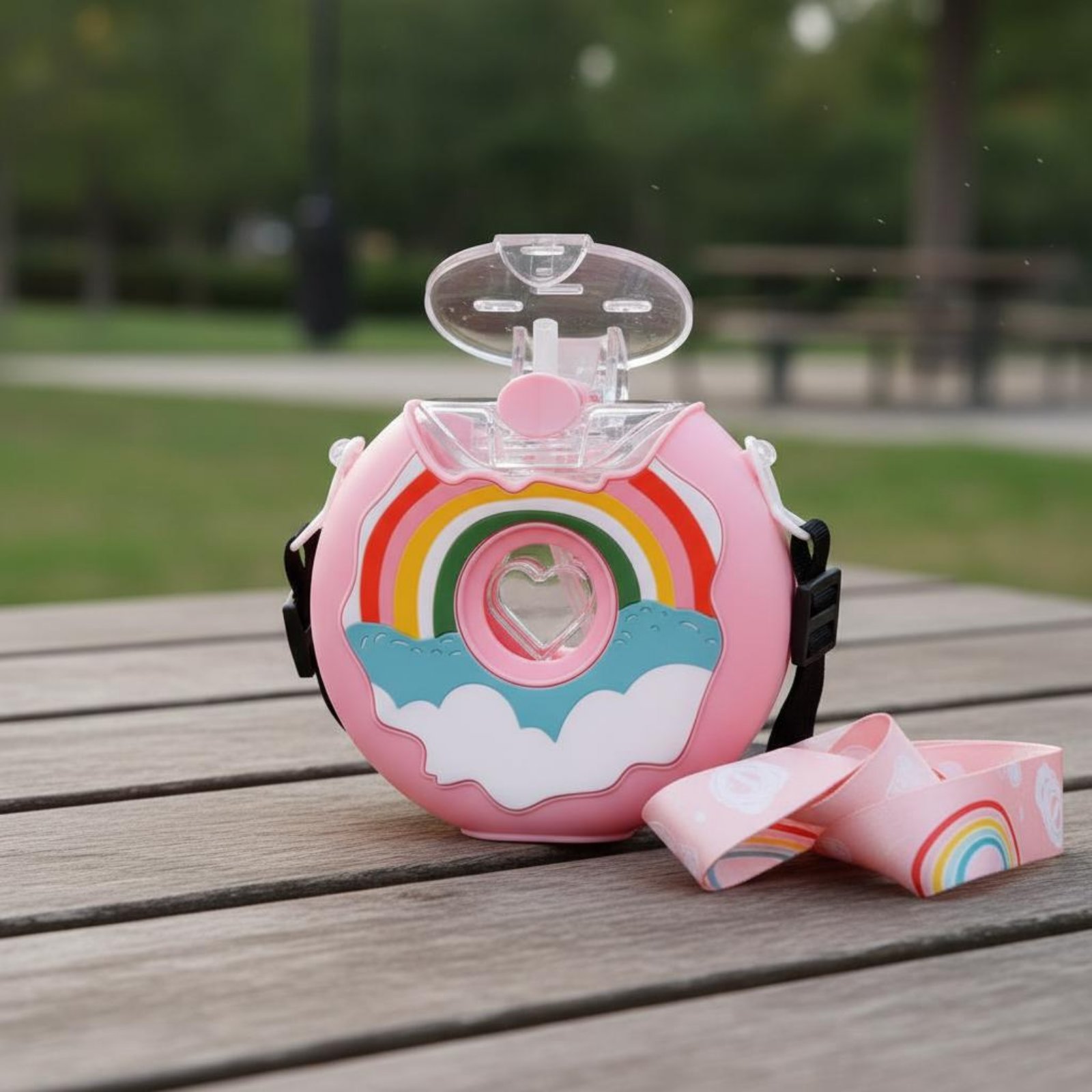 Бутылка для воды в форме пончи – обзор и цена Reusable Bottle