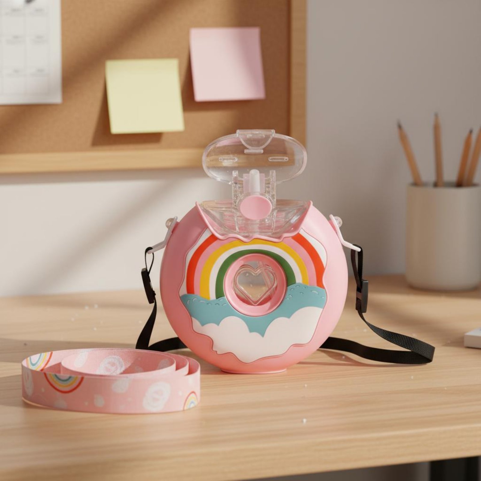 Бутылка для воды в форме пончи – обзор и цена Reusable Bottle