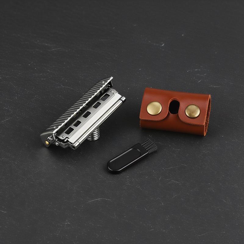 Матовая черная однолезвийная б – обзор и цена Safety Razor Handle