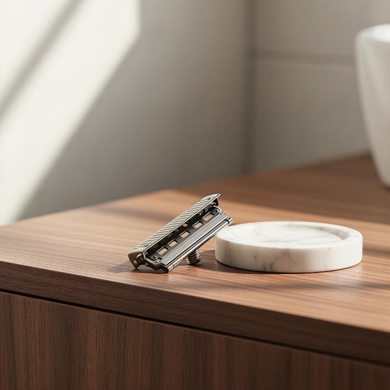 Матовая черная однолезвийная б – обзор и цена Safety Razor Handle